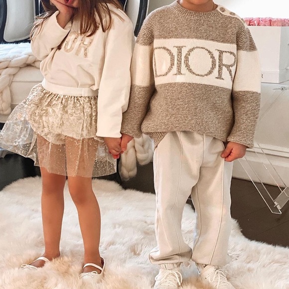 Dior Other - GORGEOUS CHRISTIAN DIOR Logo Cashmere Sweater